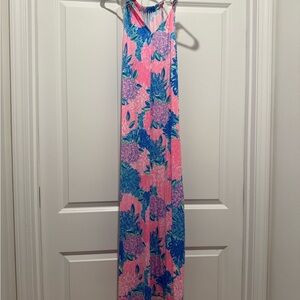 Lilly Pulitzer Pink and Blue Floral Dress